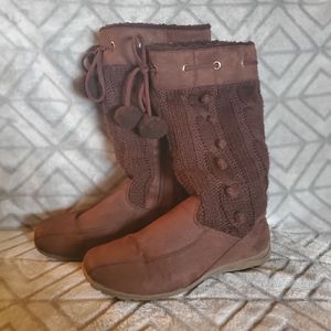 Womens brown tall boots